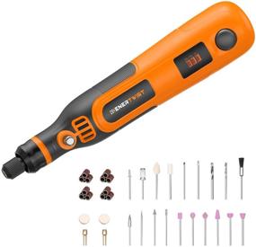 img 4 attached to 🔧 Enertwist 35-Piece Cordless Lithium-Ion Accessories Set