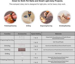 img 1 attached to 🔧 Enertwist 35-Piece Cordless Lithium-Ion Accessories Set