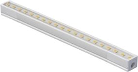 img 2 attached to 💡 Nuvo 63/202 LED Under Cabinet Light: 3W 10'' 35K Undercabinet in White - Brighten Your Space Efficiently