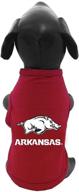 🏈 ncaa arkansas razorbacks cotton lycra pet tank top логотип