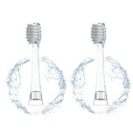 👶 dada-tech baby/kids electric toothbrush replacement heads - 2-pack for optimal dental care logo