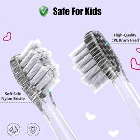 img 1 attached to 👶 DADA-TECH Baby/Kids Electric Toothbrush Replacement Heads - 2-Pack for Optimal Dental Care