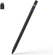 kecow active stylus: versatile digital pen for ios & android, ipad, iphone, macbook pro, tablet - handwriting & drawing capabilities – black logo