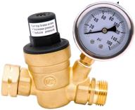 accumeter lead free pressure regulator adjustable logo
