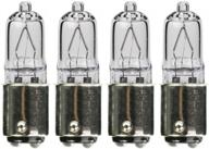 💡 sterl lighting 75w dc bayonet base halogen bulbs - 4 pack logo