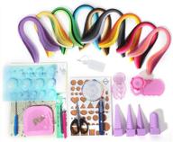 yurroad paper strips quilling tools kit: explore 18 tools & 900 strips all-in-one logo