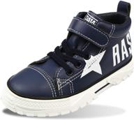 👟 apawwa boys high top sneakers - stylish boys' casual shoes for school and play logo