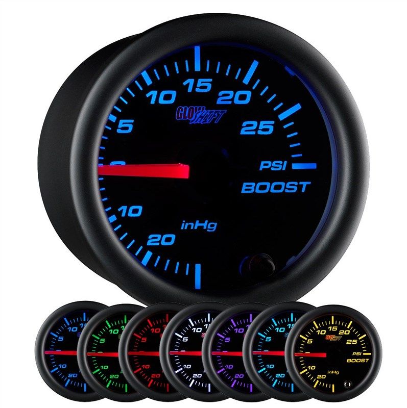 glowshift black color turbo vacuum 로고