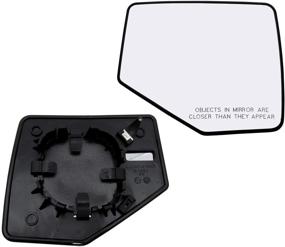 img 2 attached to Plastic Backing Plate for Right Hand Passenger Side Mirror Assembly Compatible with Ford Explorer Ranger Mazda B2300 B3000 B4000 Mercury Mountaineer, 8-3/4 Inch Diagonal Glass - Sold By Rugged TUFF