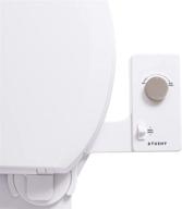 🚽 tushy classic 3.0 bidet toilet seat attachment - non-electric self cleaning water sprayer, adjustable water pressure nozzle, angle control & easy installation (platinum) logo