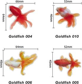 img 3 attached to 🐠 Enhance Your Resin Crafts with OLYCRAFT 3D Goldfish Film Stickers: Koi Pond Painting Stickers & Goldfish Resin Stickers