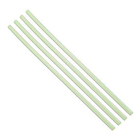 img 4 attached to Fielect 6Mmx250Mm Green Straight Line Solid Acrylic Round Rod PMMA Bar 4Pcs
