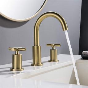 img 2 attached to 🚽 Brushed Bathroom Handles by MR FAUCET - Premium Selection