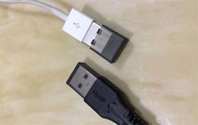 img 1 attached to 💡 Honbay 40 шт. Полупрозрачные черные и прозрачные пластиковые USB мужские противопылевые заглушки - держите ваши USB порты чистыми и защищенными!