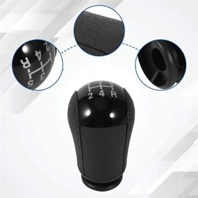 img 3 attached to ⚡️ Electric Turbo Simulator Shifter Knob - 5 Speed Shift Knob for Focus Mondeo MK3 Mustang S-MAX Galaxy, Black Color