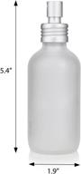 frosted boston bottle aluminum sprayer travel accessories for travel bottles & containers logo