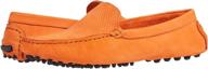 ๐ men's massimo matteo venetian driver amarelo shoe collection: loafers & slip-ons logo
