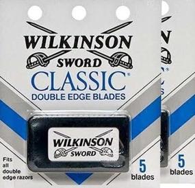 img 1 attached to Wilkinson D/E Blades 5-Count, Size 5 (2 Packs)