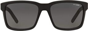 img 4 attached to New ARNETTE Men's An4218 Swindle Rectangular Sunglasses: Sleek Style and Superior Sun Protection