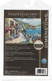 img 2 attached to 🧵 Exquisite Counted Cross Stitch Kit: DIMENSIONS Needlecrafts - Overlook Cafe