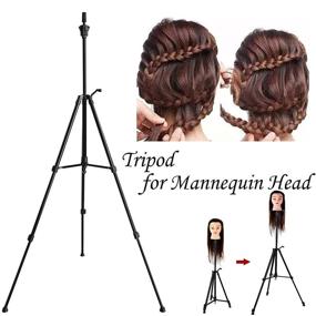 img 3 attached to Mannequin Adjustable Anti Slip Hairdressing Cosmetology