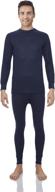 🧥 men's waffle thermal underwear set - rocky base layer long john for enhanced comfort and insulation логотип