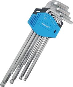 img 4 attached to 🔧 NordWolf 10 Piece Metric Industrial Wrench Set: High-Performance Tools for Precision Work