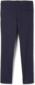 img 3 attached to French Toast Stretch Skinny Heather Girls' Pants & Capris: Comfy & Stylish Clothing