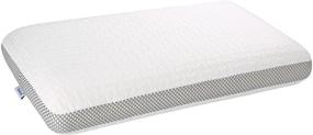 img 4 attached to 🌙 Yamerid Memory Foam Pillow: Breathable Contour Pillow for Neck and Shoulder Pain, Orthopedic Support, and Washable Cover