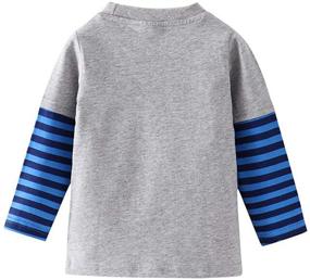 img 3 attached to 👕 Cotton T-Shirts for Kids - Sleeve Children Clothes