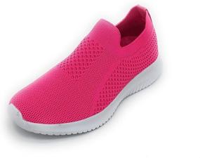 img 4 attached to Cute and Breathable Sole Collection Toddler Kid's Sneakers: Perfect Casual Shoes for Boys and Girls, Ideal for Tennis, Running, and Walking