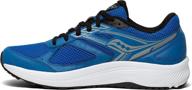 saucony cohesion running royal black men's shoes: a perfect blend of style and performance logo