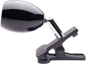 img 2 attached to 🔦 Newhouse Lighting's Black Joe LED Clip On Lamp & Reading Spotlight: Ideal for Office, Study & Bedroom