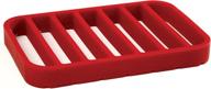 🔴 norpro red rectangle silicone roasting rack - 1 ea (299) - enhanced for seo logo