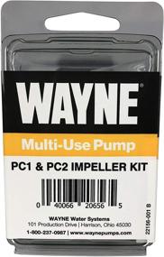 img 1 attached to 🔧 Enhance Performance with Wayne 66059-WYN3 Utility Pump PC1/PC2 Impeller Kit