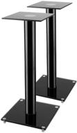 monoprice glass speaker stand management logo