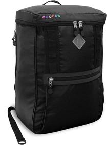 img 4 attached to World New York Rectan Backpack Backpacks for Laptop Backpacks