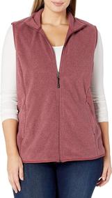 img 4 attached to Amazon Essentials Full Zip Burgundy Heather Outdoor Recreation and Outdoor Clothing