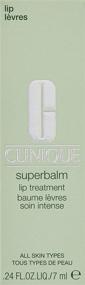 img 3 attached to Clinique Superbalm Lip Treatment: Hydrating Solution for All Skin Types, 0.24 Ounce, Unisex