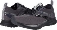 👟 women's athletic shoes - brooks ricochet in ebony blackened pearl logo