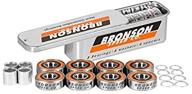 top-quality bronson speed co. g3 bearings: boost performance with a set of 8 logo