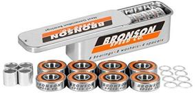 img 2 attached to Top-Quality Bronson Speed Co. G3 Bearings: Boost Performance with a Set of 8