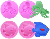 kuuguu silicone cuttlefish chocolate decoration logo