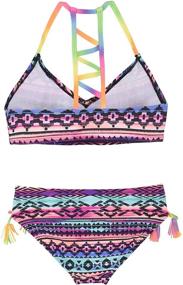 img 3 attached to Hilor Strappy Swimsuits Hipster Swimwear Sports & Fitness