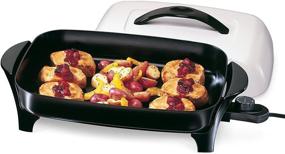 img 2 attached to Presto 06850 16-inch Electric Skillet: Effortless Cooking and Versatility in One Appliance