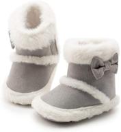 zoolar baby boots: cozy toddler winter walking shoes for newborns & first walkers logo