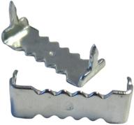 🔨 sawtooth picture hangers - nail-free 100 pack - 1 inch - silver zinc sawtooth hanger logo