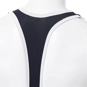 img 1 attached to Suspender Jockstrap Racerback Wrestling Supporter Men's Clothing in Active