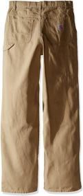 img 1 attached to 👖 Stylish and Durable Carhartt Boys Dungaree Pants for Every Adventurous Kid