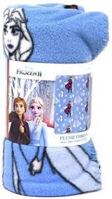 img 3 attached to Frozen Northwest Fleece Blanket Disney